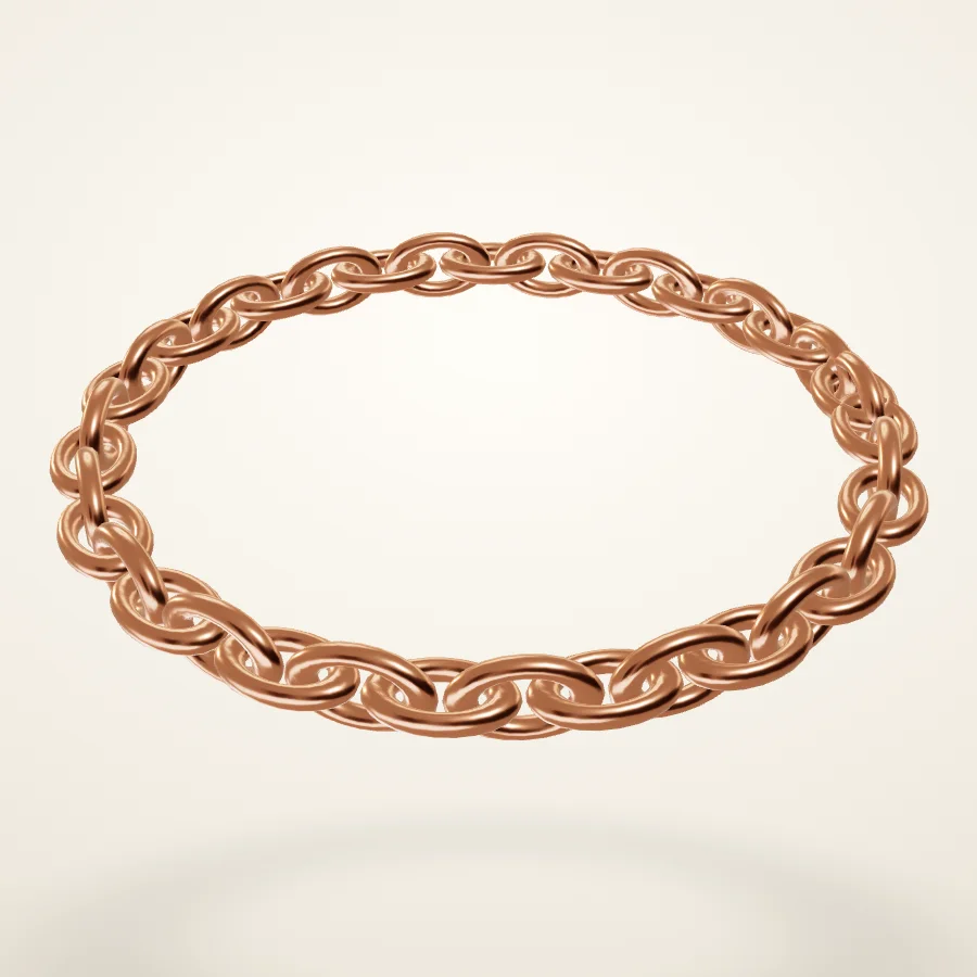 Rose Link Bracelet
