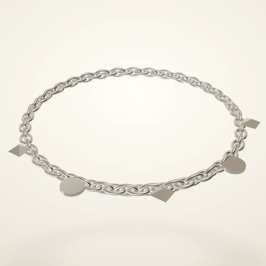 Silver Charm Bracelet