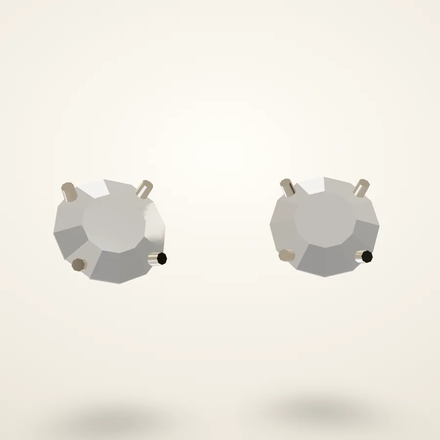 Solitaire Diamond Studs